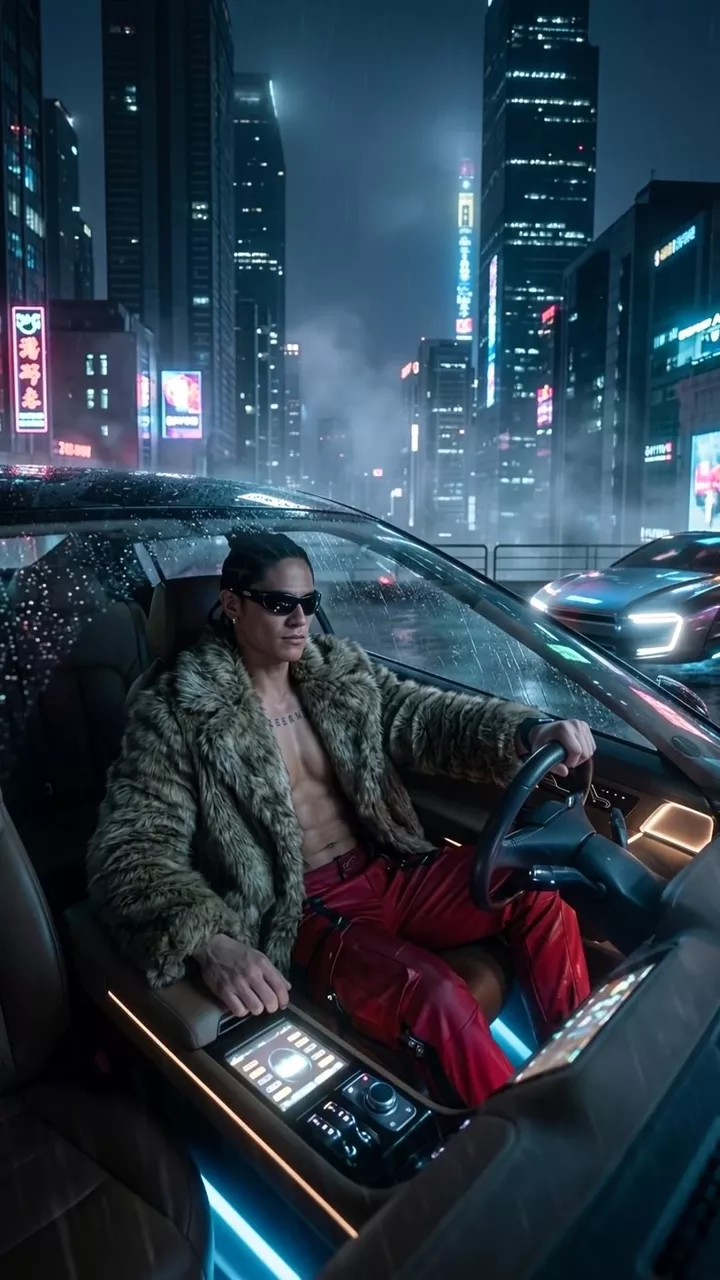 @mattidrive is in a hovercraft.

Rain-soaked futuristic megacity at night.

The hovercraft powers on and begins levitating while protagonist