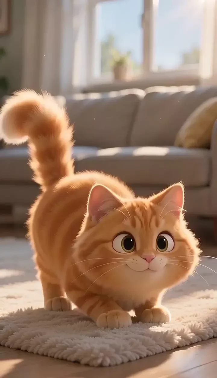 a cat doing a backflip